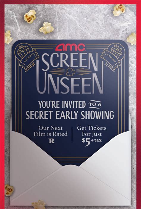 Movie Times by Zip Code. . Amc screen unseen 11 27